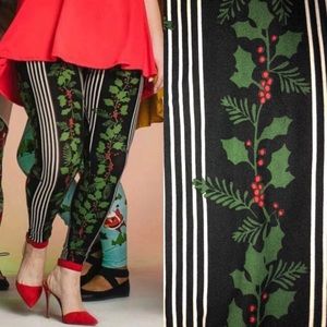 NEW Lularoe TC2 Black White Striped Holly Garland